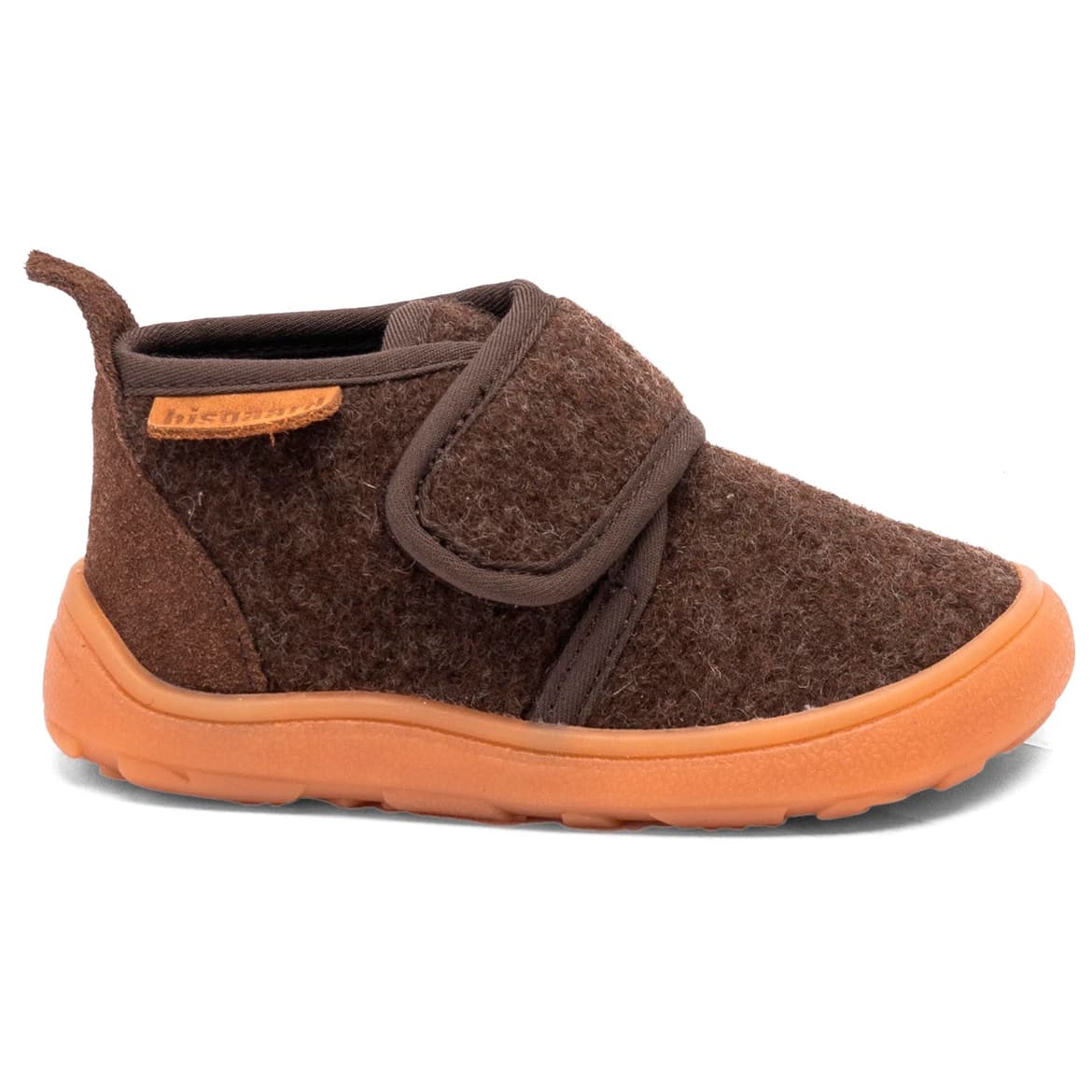 Детски пантофи Bisgaard Kid's Barefoot Basic House slippers - Brown