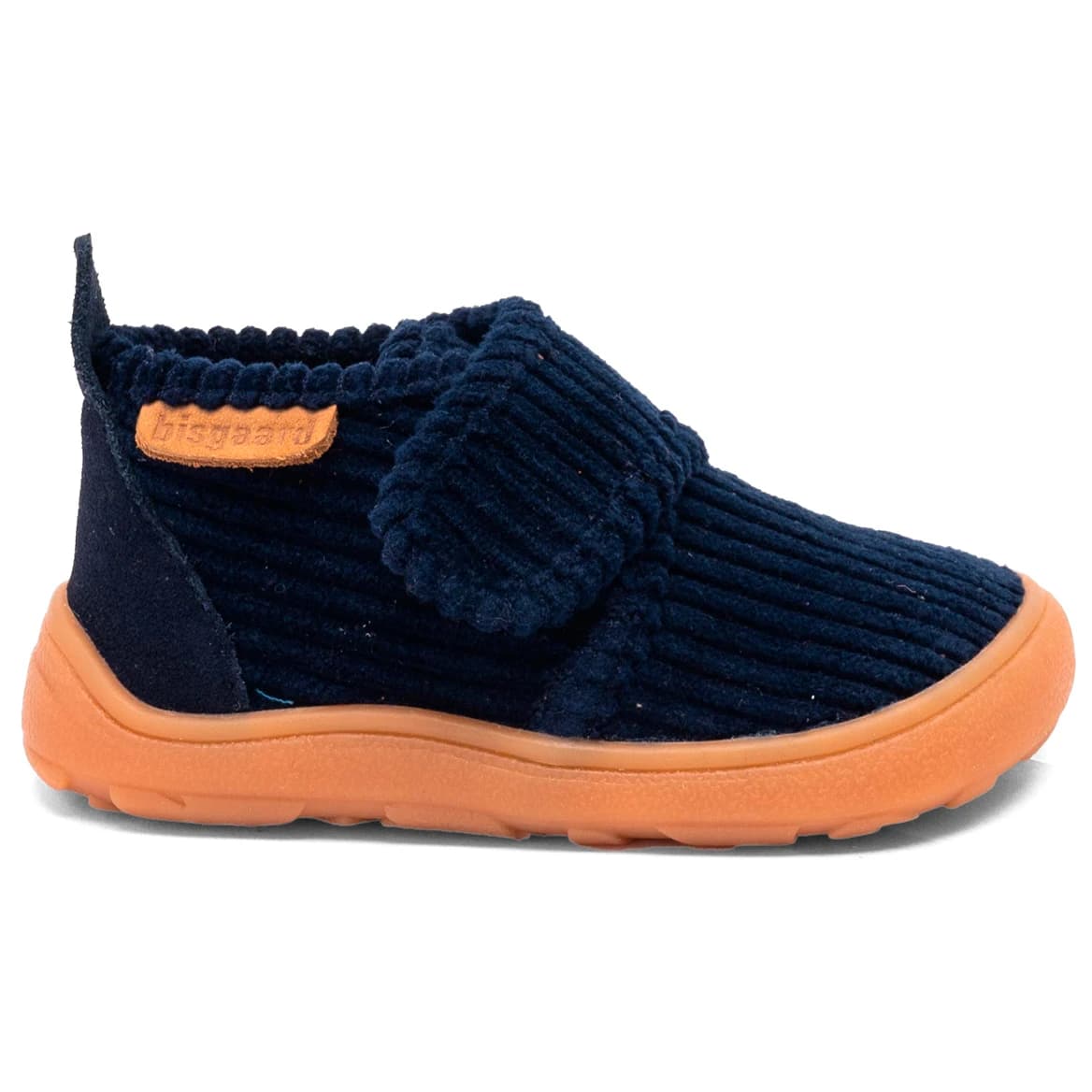 Детски пантофи Bisgaard Kid's Barefoot Basic House slippers - Navy Corduroy