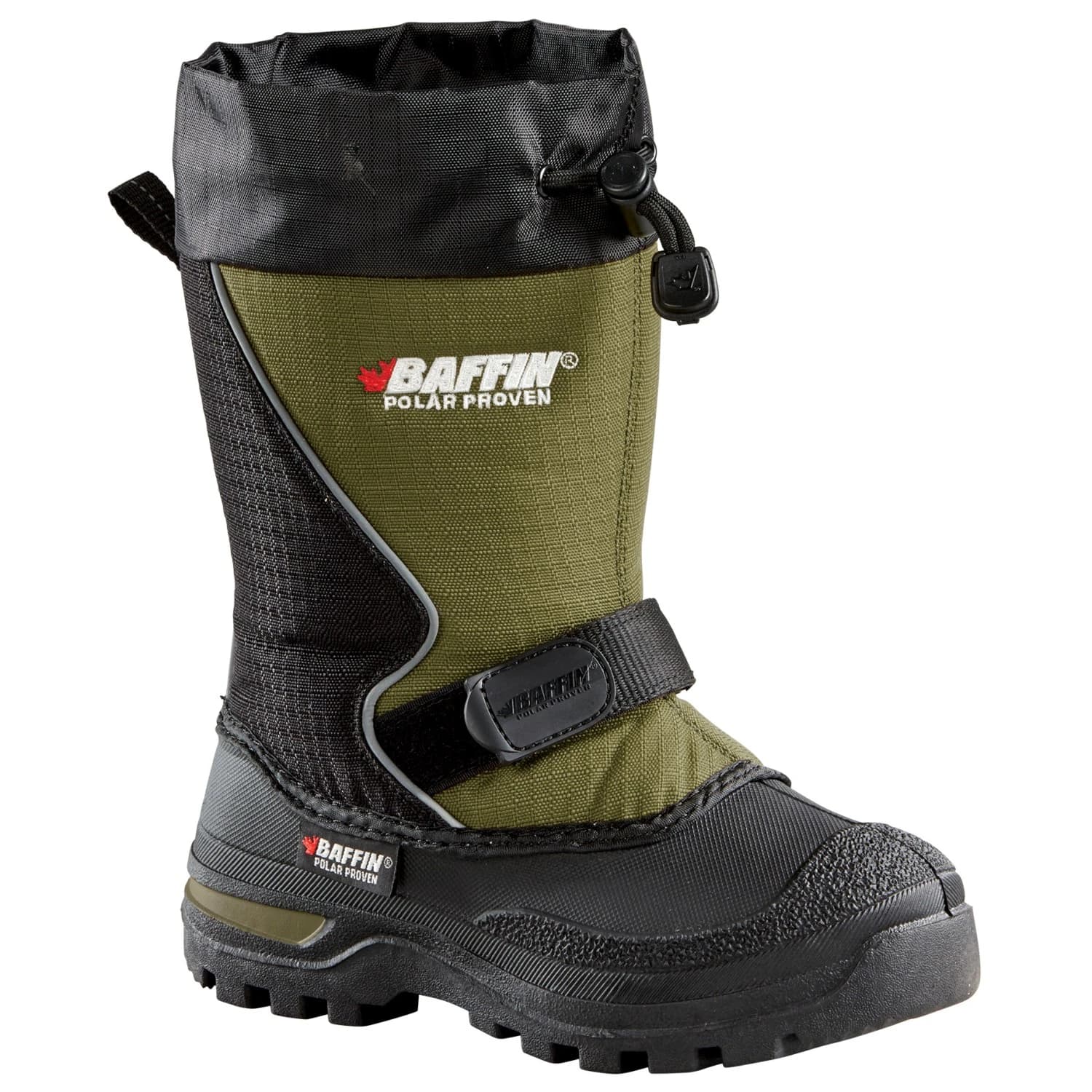 Детски зимни ботуши Baffin Kid's Mustang Winter boots - Black / Green