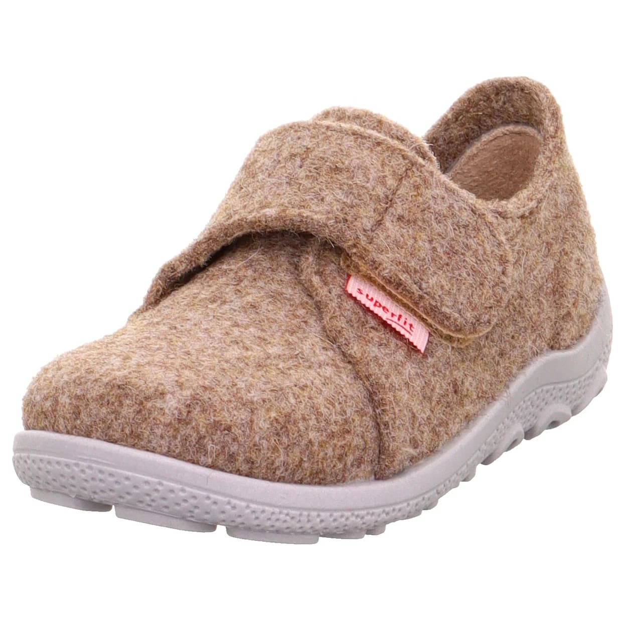 Детски пантофи Superfit Kid's Happy Octi House slippers - Beige / Grau