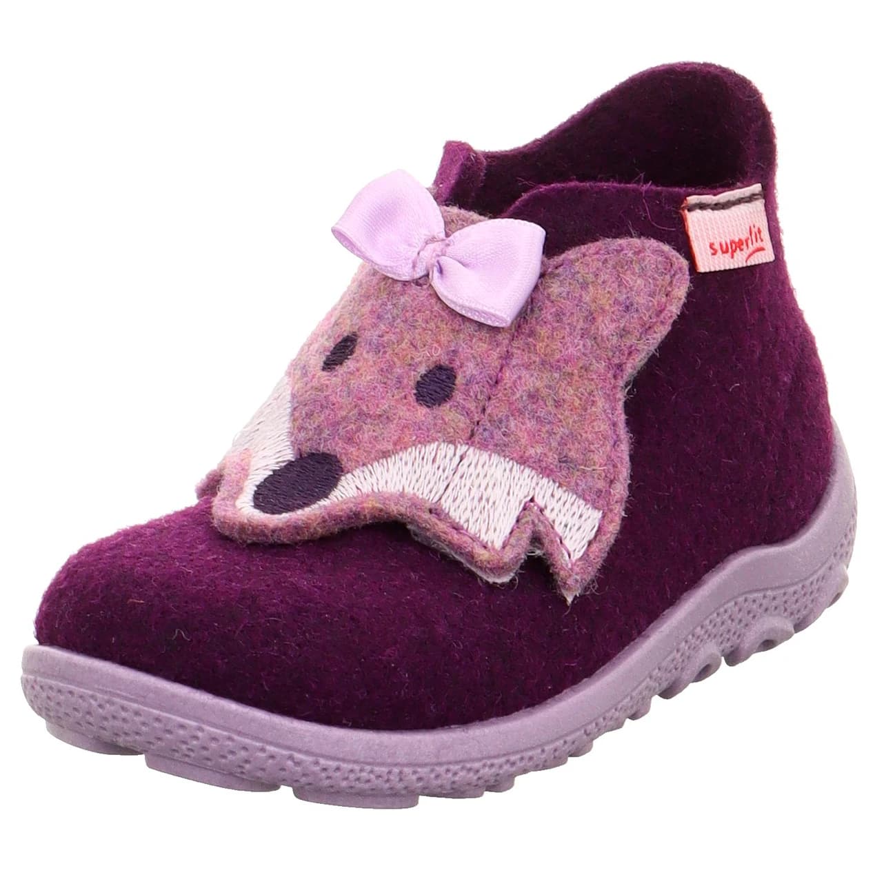 Детски пантофи Superfit Kid's Happy Octi B House slippers - Lila