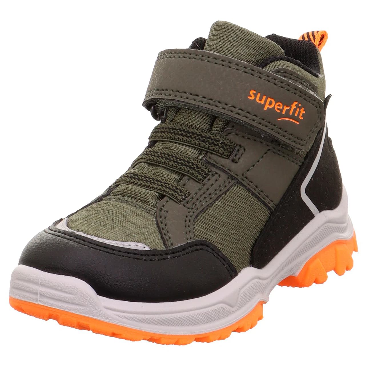 Детски зимни ботуши Superfit Kid's Jupiter Winter boots - Grün / Orange