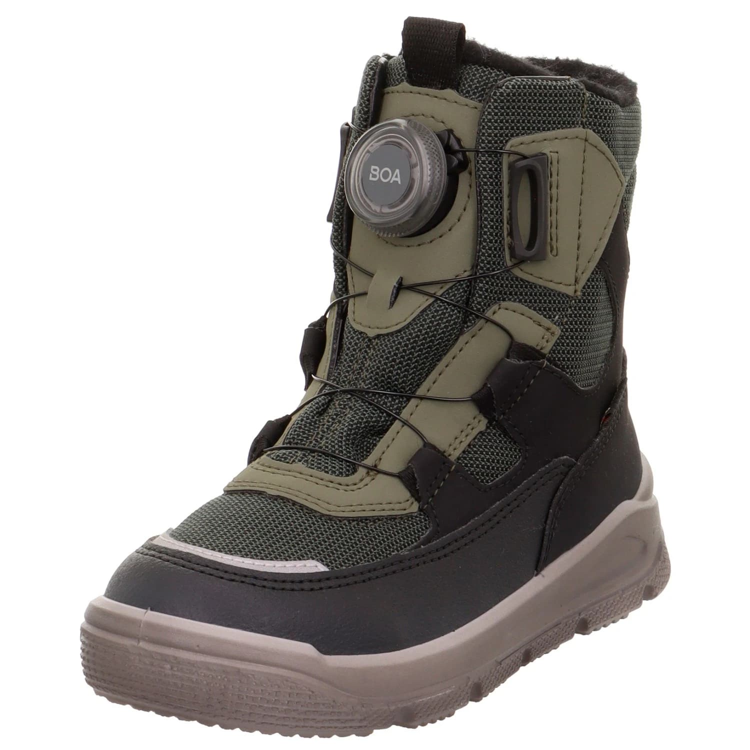 Детски зимни ботуши Superfit Kid's Mars B Winter boots - Grün / Schwarz