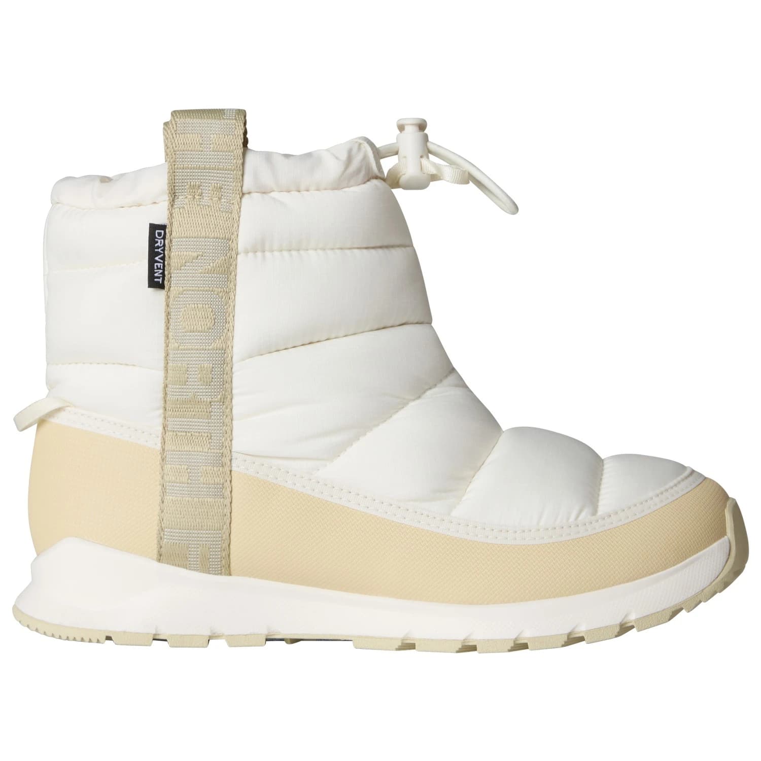 Зимни ботуши The North Face Youth's Thermoball Pull-On Waterproof Winter boots - White Dune / Gravel