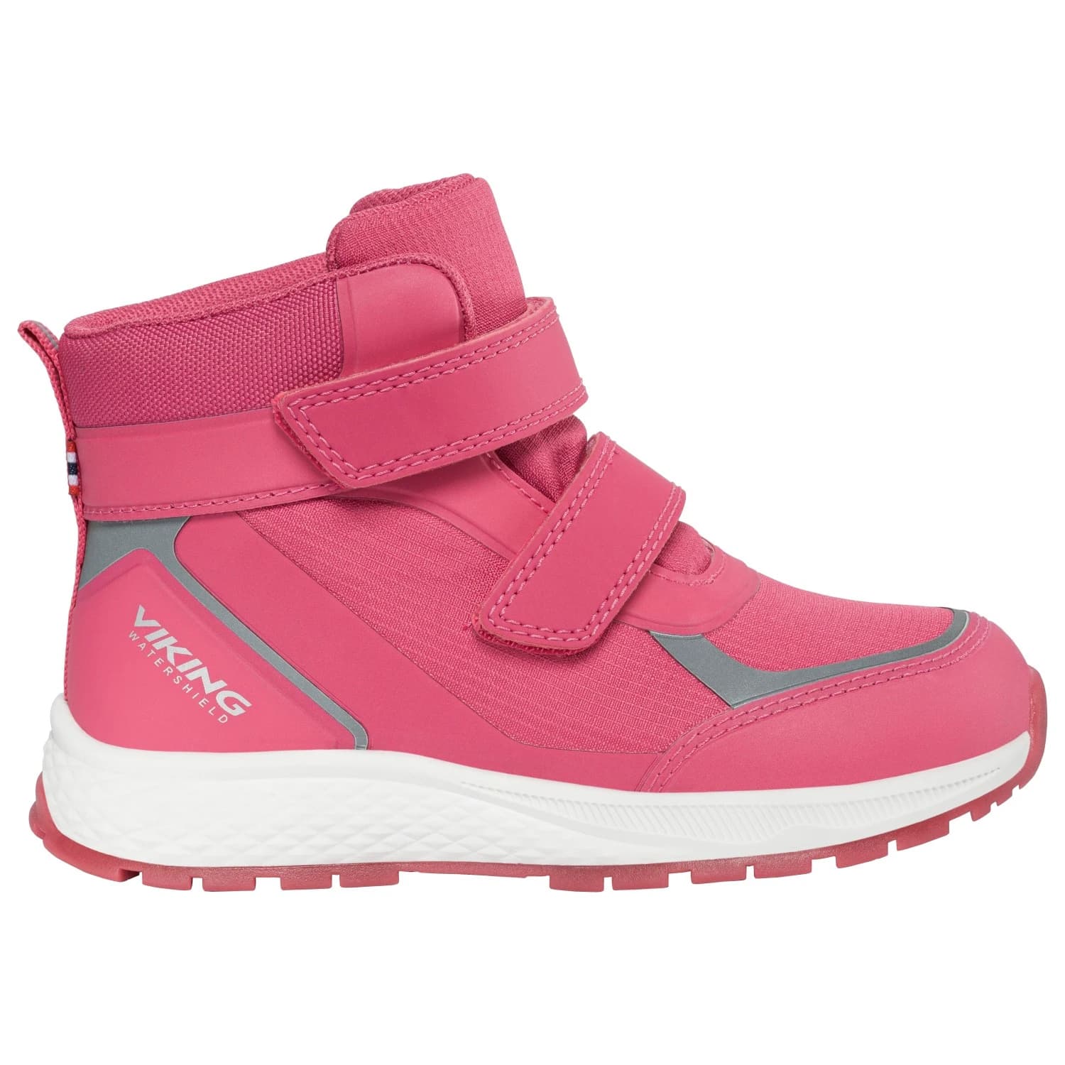 Детски ежедневни обувки Viking Kid's Equip Glow Waterproof 2V Casual shoes - Pink