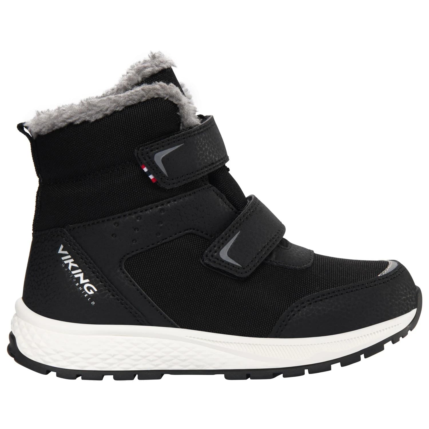 Детски зимни ботуши Viking Kid's Equip Warm Waterproof 2V Winter boots - Black / Grey