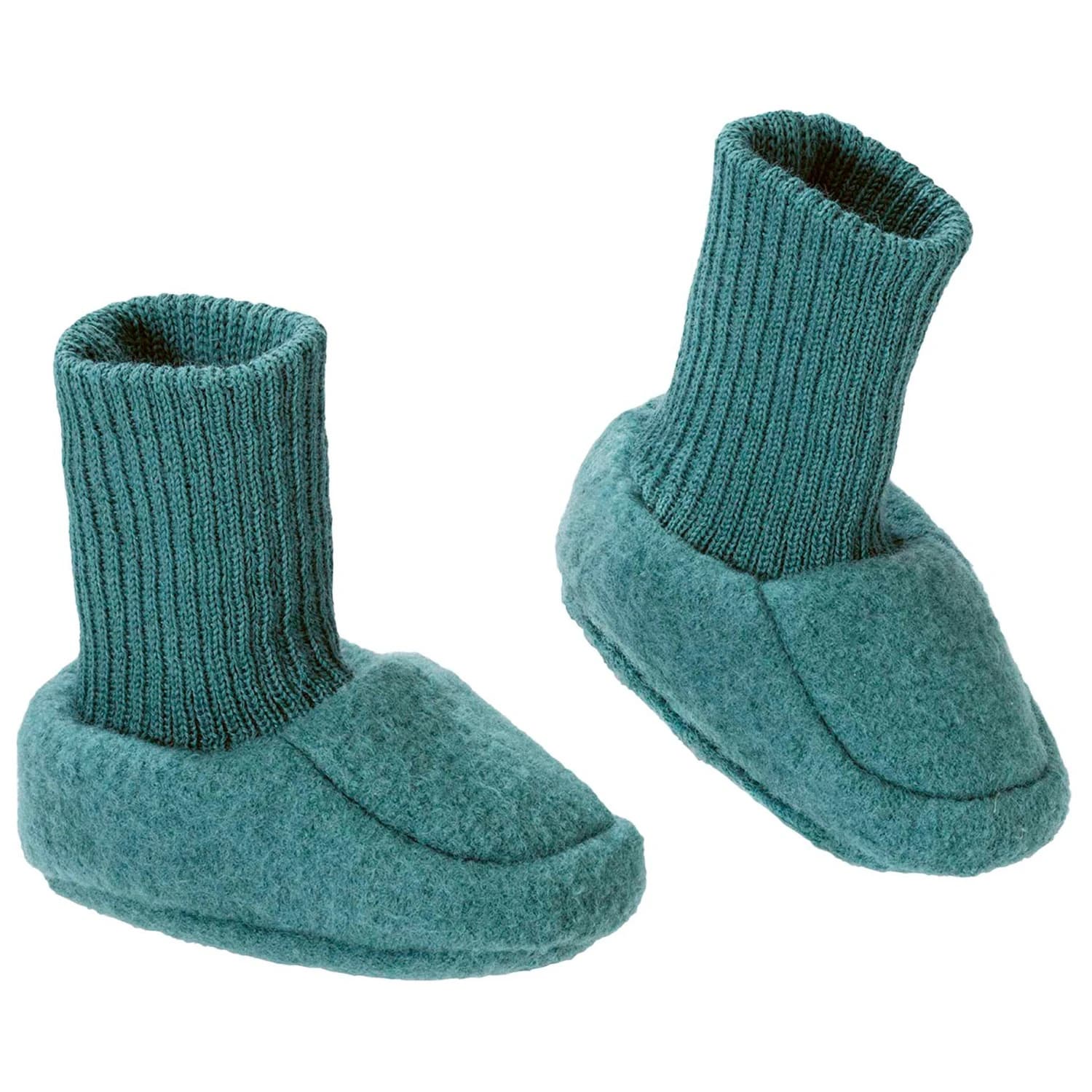 Детски пантофи disana Kid's Walk-Schuhe House slippers - Eukalyptus