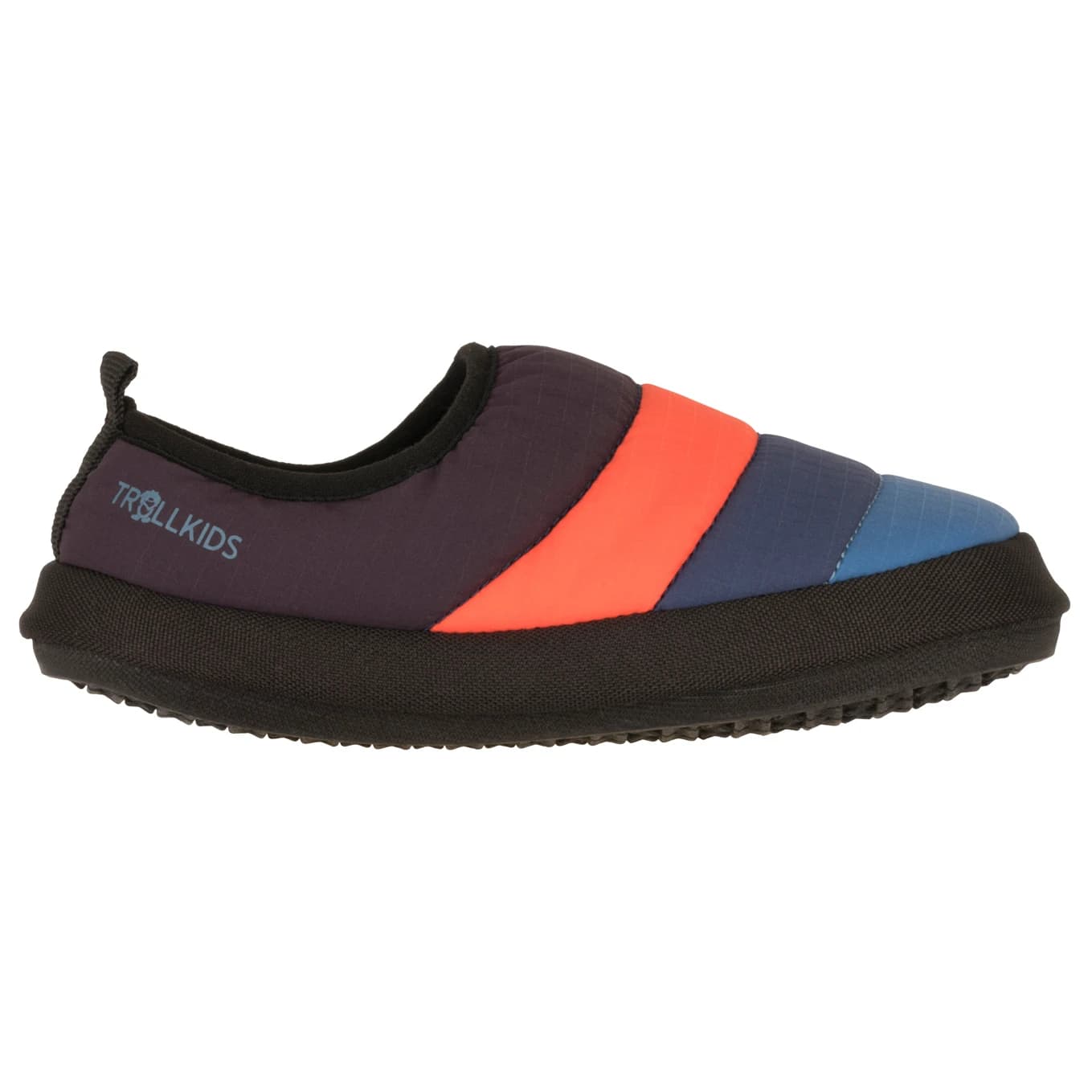 Детски пантофи Trollkids Kid's Hut Mule XT Slippers - Mystic Blue / Nordic Blue / Flame Orange