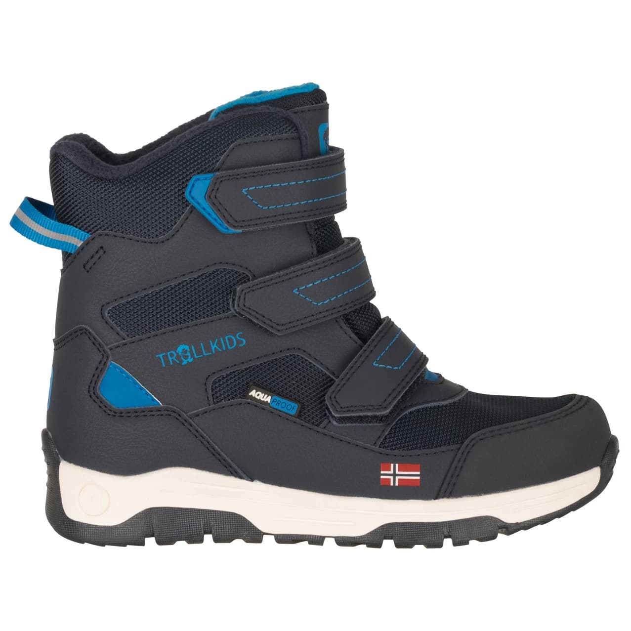 Детски зимни ботуши Trollkids Kid's Lofoten Winter Boots XTS Winter boots - Navy / Medium Blue