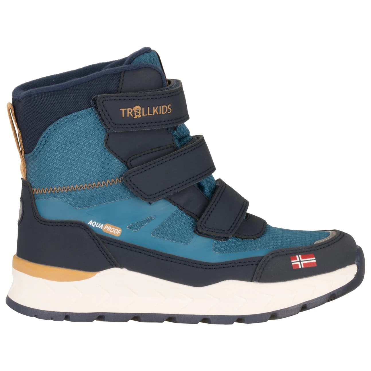 Детски зимни ботуши Trollkids Kid's Rauland Winter Boots - Nordic Blue / Navy