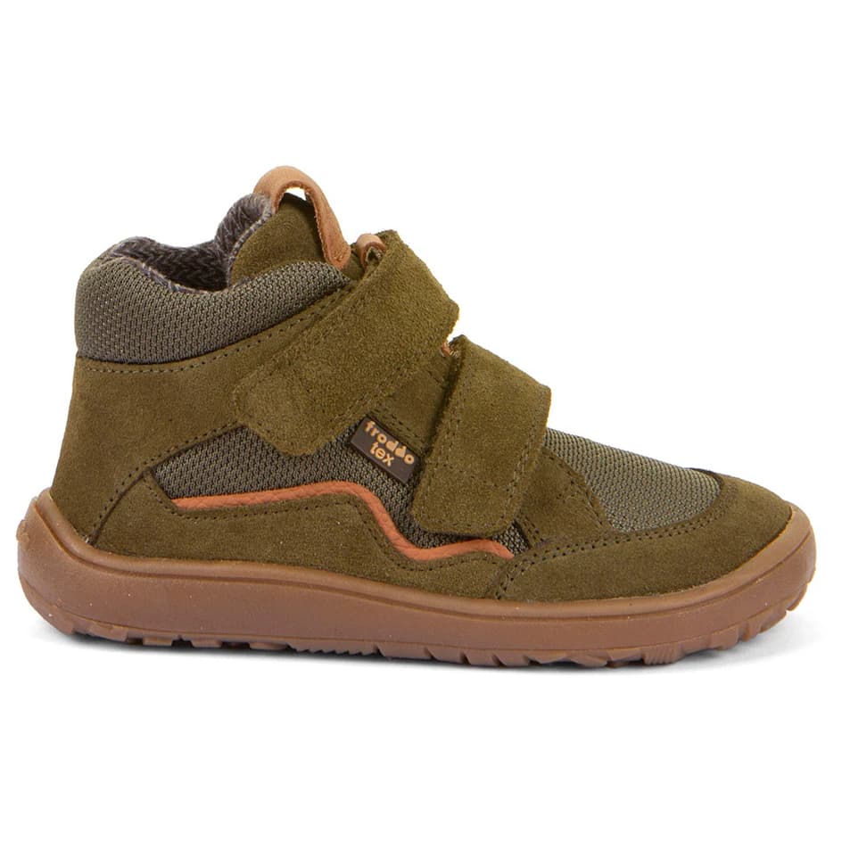 Детски обувки barefoot Froddo Kid's Barefoot Tex Autumn Barefoot shoes - Olive