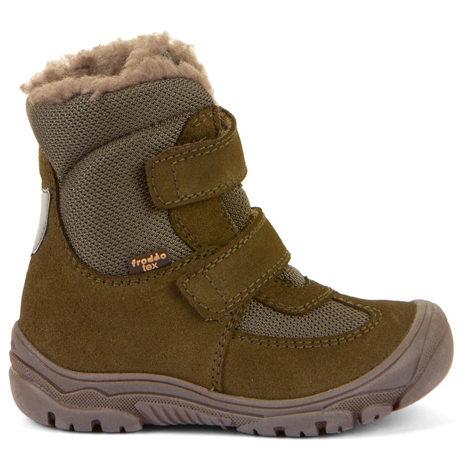 Детски зимни ботуши Froddo Kid's Linz Wool Tex High Winter boots - Olive