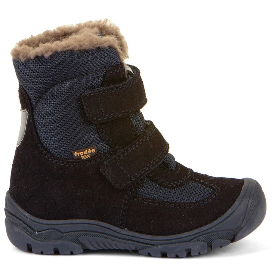 Детски зимни ботуши Froddo Kid's Linz Wool Tex High Winter boots - Dark Blue