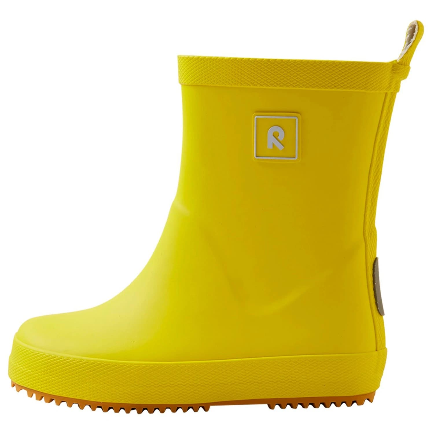 Детски обувки barefoot Reima Kid's Ankka Wellington boots - Yellow