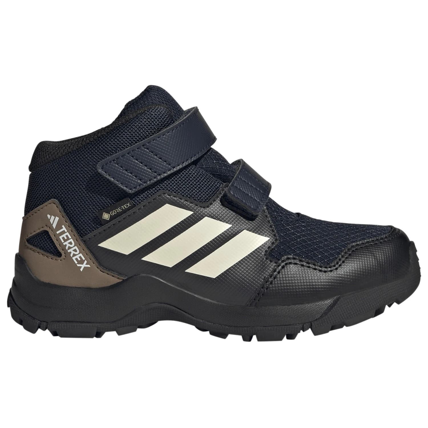 Детски туристически обувки adidas Terrex Kid's Terrex Skychaser Mid GORE-TEX Walking boots - Legend Ink / Wonder White / Khaki Six