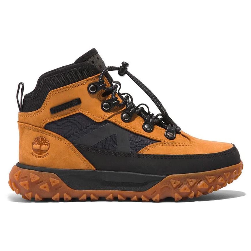 Детски ежедневни обувки Timberland Kid's Greenstride Motion 6 Mid Bungee WP Boot Casual shoes - Wheat