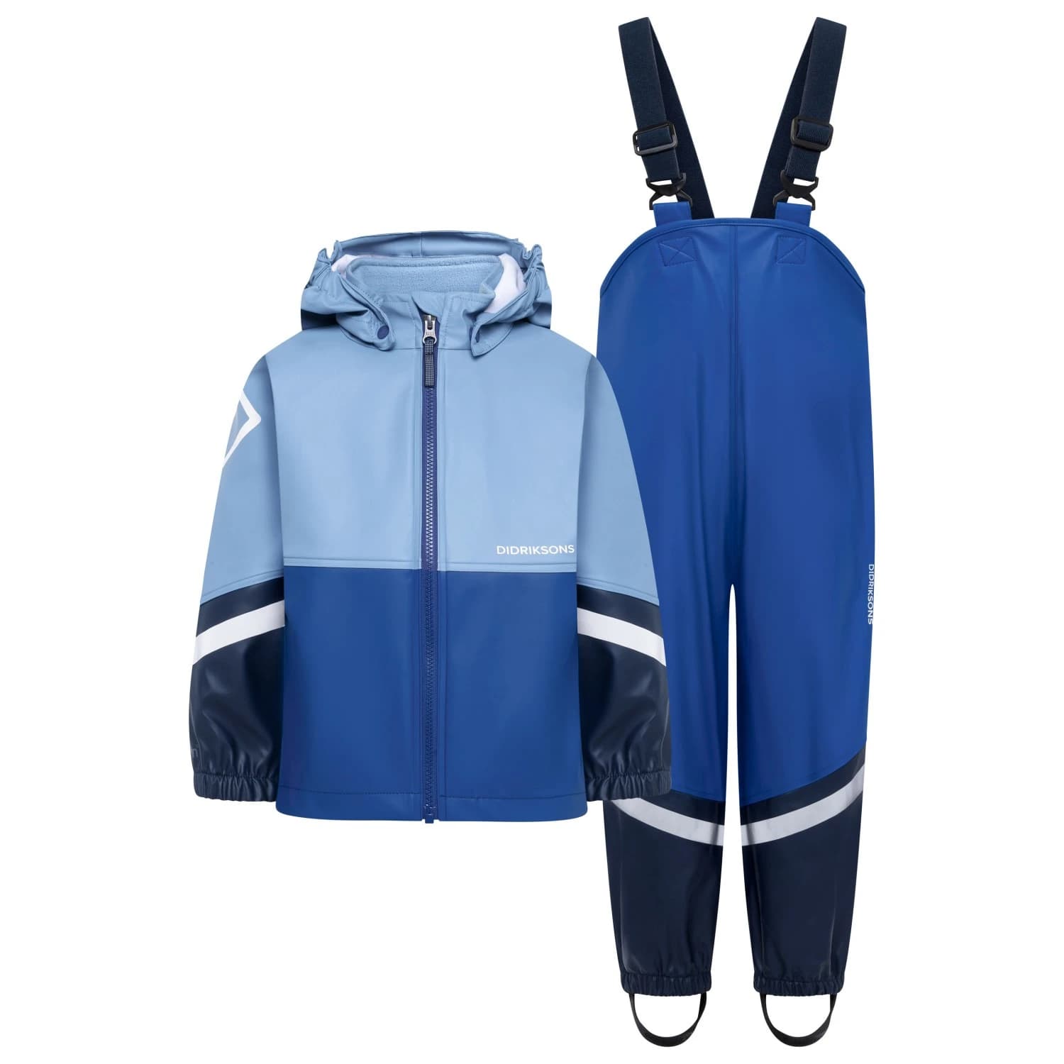 Детска грейка Didriksons Kid's Waterman Set 12 Rain set - Winter Blue