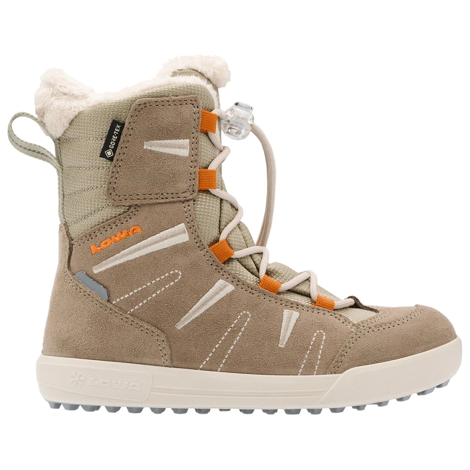 Детски зимни ботуши Lowa Kid's Lucy 2 GTX Hi Winter boots - Sand / Orange