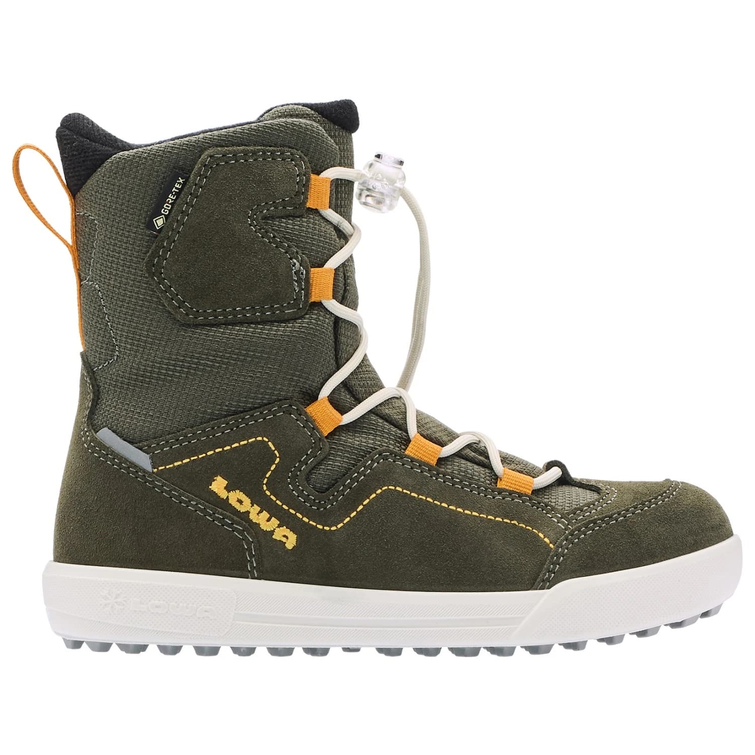 Детски зимни ботуши Lowa Kid's Raik 2 GTX Hi Winter boots - Olive / Yellow