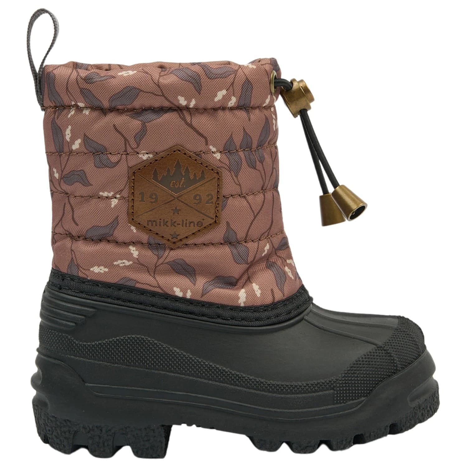 Детски зимни ботуши Mikk-Line Kid's Winter Boot Rubber AOP Winter boots - Leaf