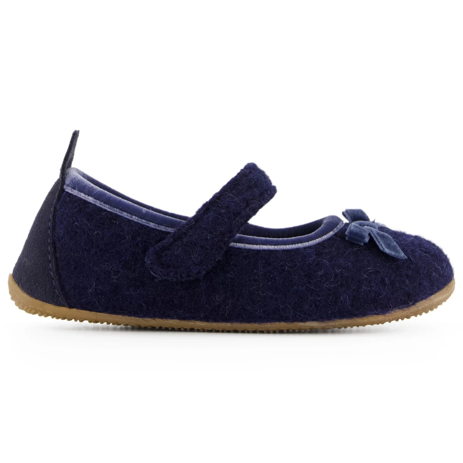 Детски пантофи Living Kitzbühel Kids' Molly Bow Ballerina Shoes House slippers - Nachtblau