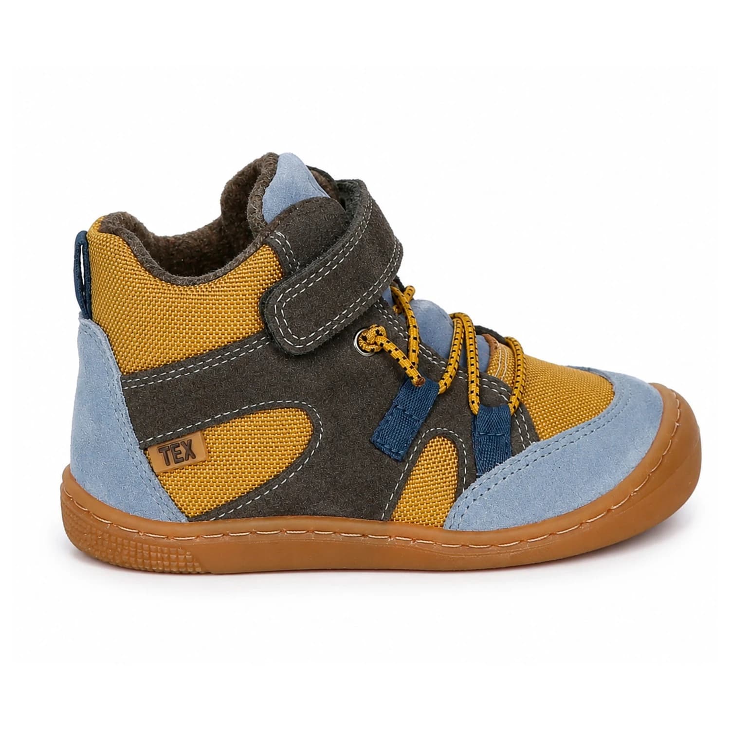 Детски обувки barefoot Koel Kid's Beau Merino Barefoot shoes - Yellow