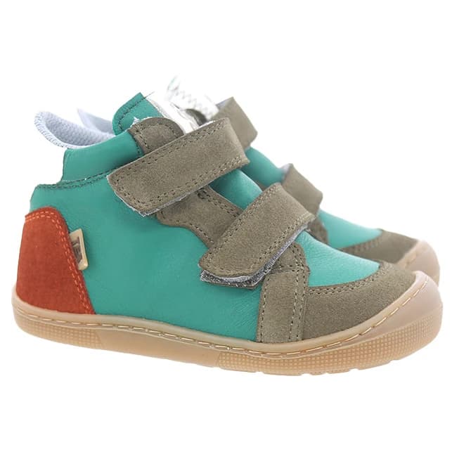 Детски обувки barefoot Koel Kid's Dari Cotton Barefoot shoes - Green