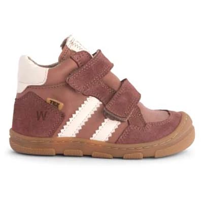 Детски обувки barefoot Koel Kid's Kali Leather Barefoot shoes - Old Pink