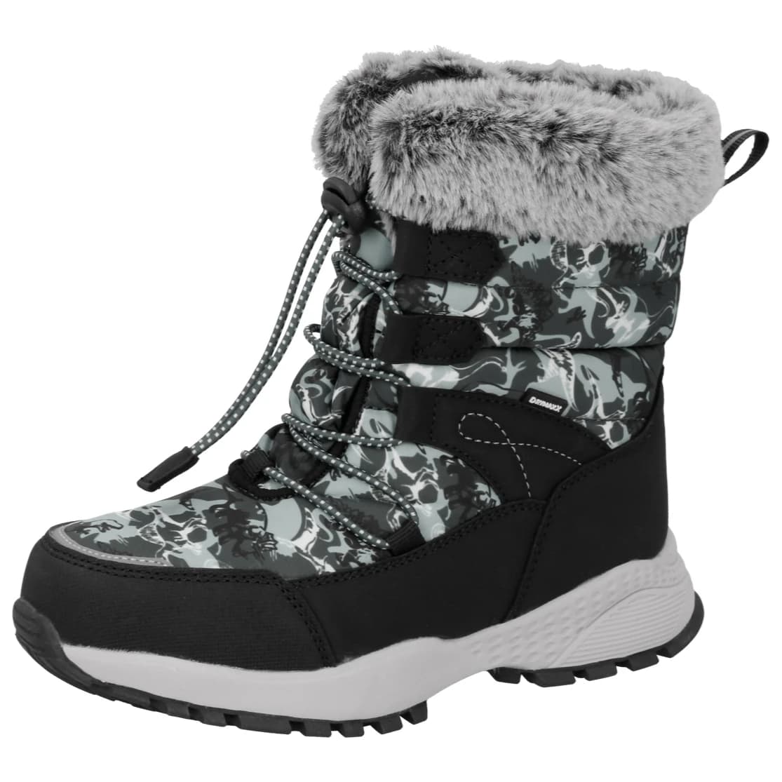 Детски зимни ботуши Halti Kid's Kodiak DX Winter boots - Black Print