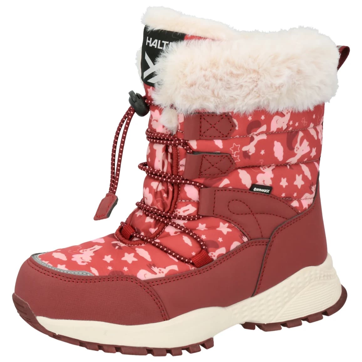Детски зимни ботуши Halti Kid's Kodiak DX Winter boots - Red Print