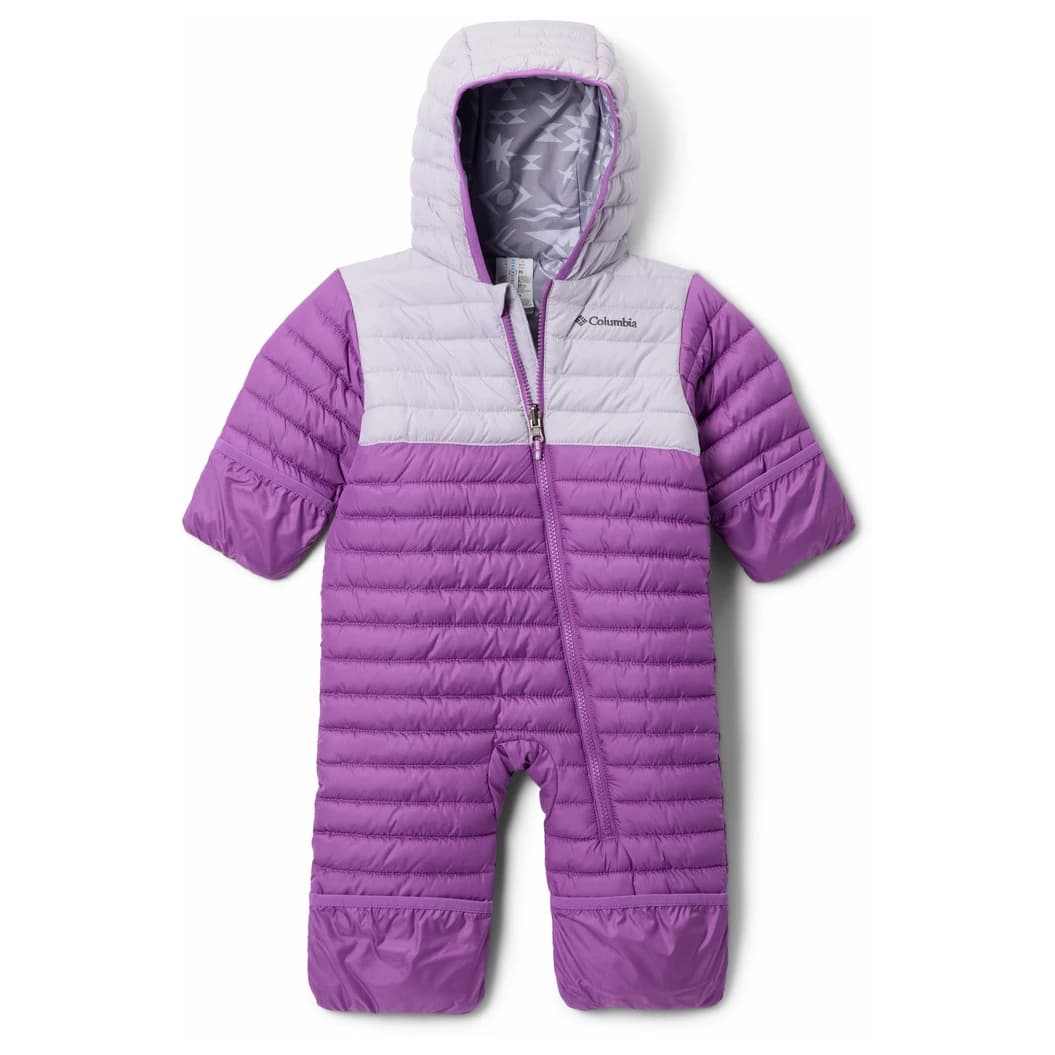 Детска грейка Columbia Kid's Powder Lite II Reversible Bunting Overall - Razzle / Lavender Pearl