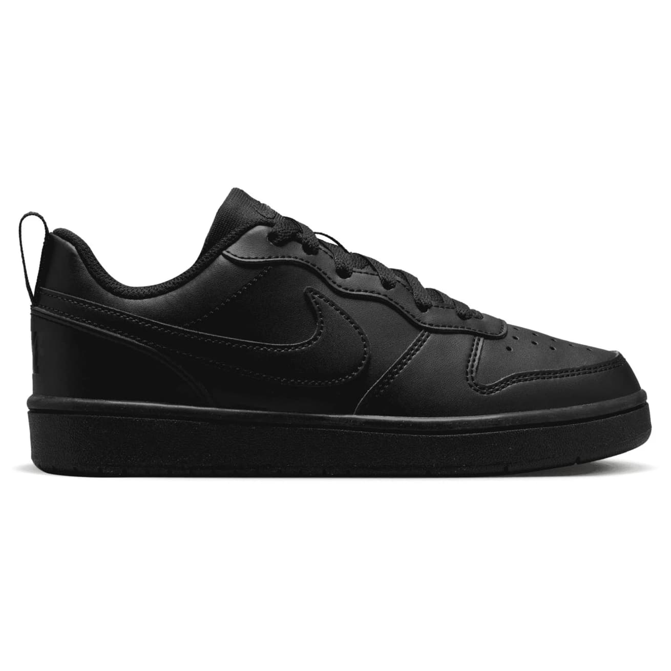 Детски маратонки Nike Kid's Court Borough Low Recraft Sneakers - Black / Black / Black