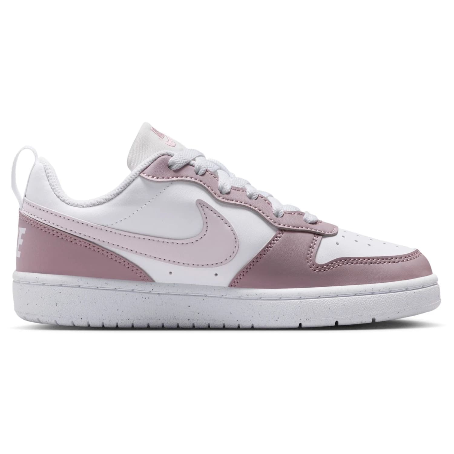 Детски маратонки Nike Kid's Court Borough Low Recraft Sneakers - White / Venice / Plum Fog / White