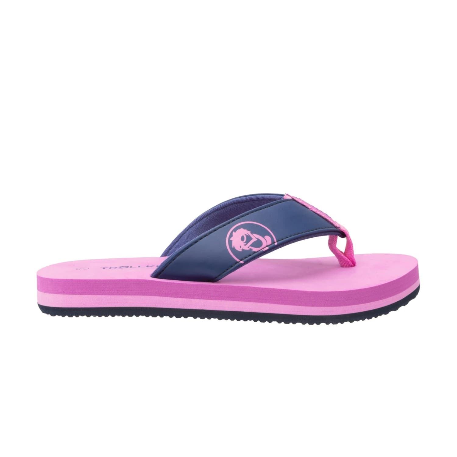Детски сандали Trollkids Kid's Haukland Beach Sandal - Mallow Pink / Violet Blue / Wild Rose