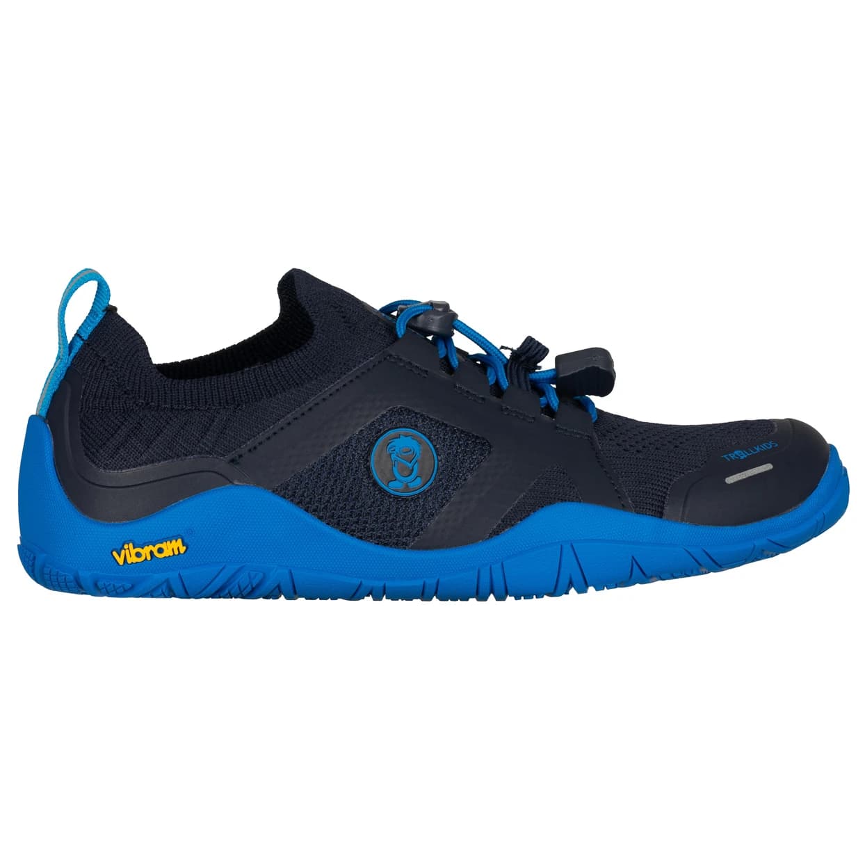 Детски обувки barefoot Trollkids Kid's Nordland Barefoot Hiker Barefoot shoes - Navy / Medium Blue