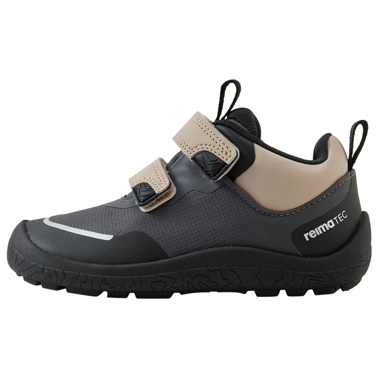Детски обувки barefoot Reima Kid's Viikari Barefoot shoes - Soft Black