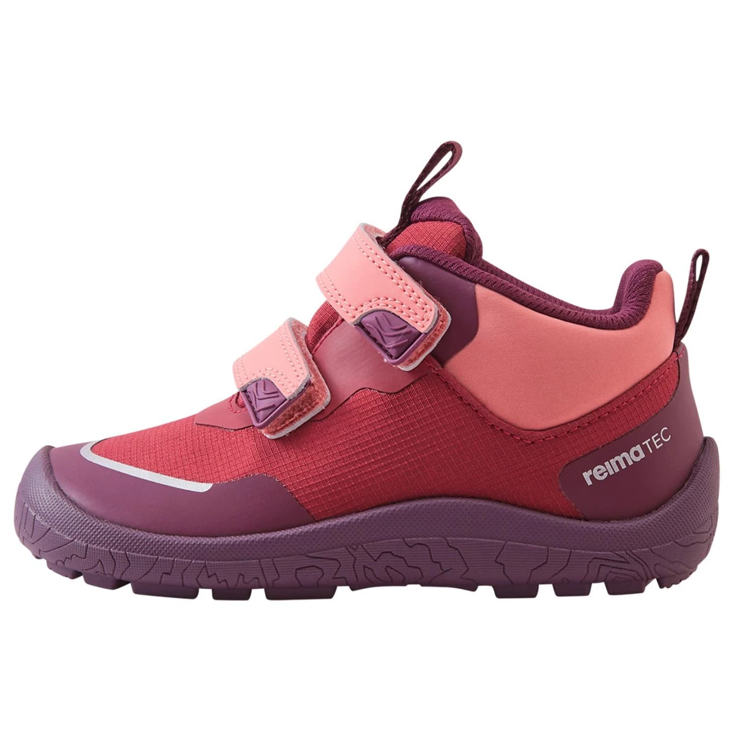 Детски обувки barefoot Reima Kid's Viikari Barefoot shoes - Maroon