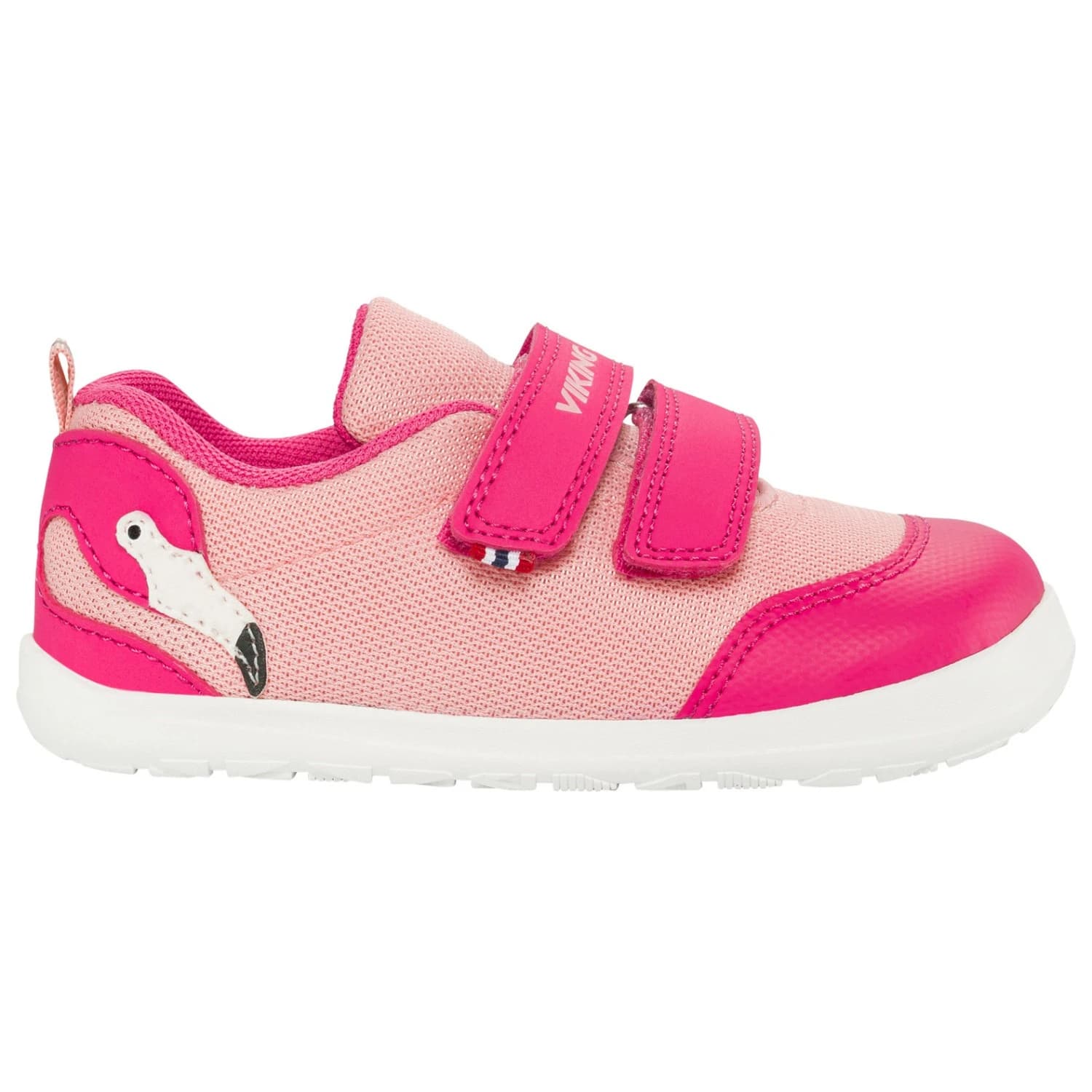 Детски обувки barefoot Viking Kid's Alv Barefoot Paw 2V Barefoot shoes - Light Pink / Magenta