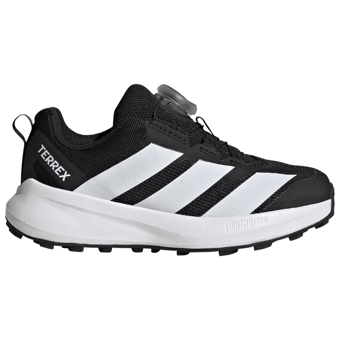 Детски мултиспорт обувки adidas Terrex Kid's Agravic Boa Multisport shoes - Core Black / Ftwr White / Semi Impact Orange