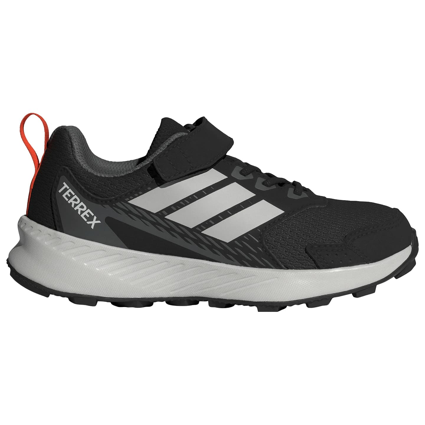 Детски мултиспорт обувки adidas Terrex Kid's Tracefinder CF Multisport shoes - Core Black / Grey One / Semi Impact Orange