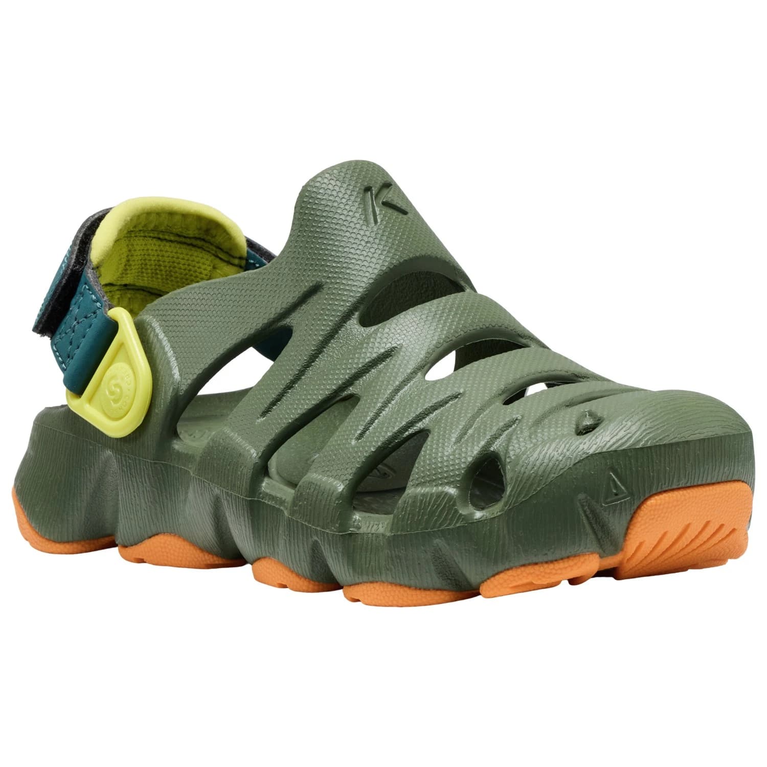 Детски сандали Keen Kid's Hyperflt Sandals - Bronze Green / Orange Peel
