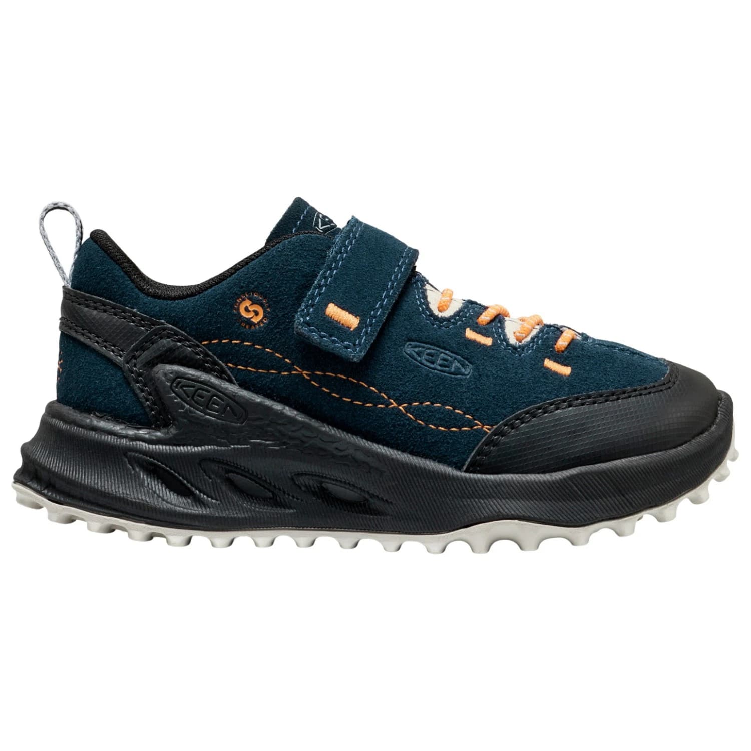 Детски ежедневни обувки Keen Kid's Jasper Zionic Casual shoes - Naval Academy / Flame Orange