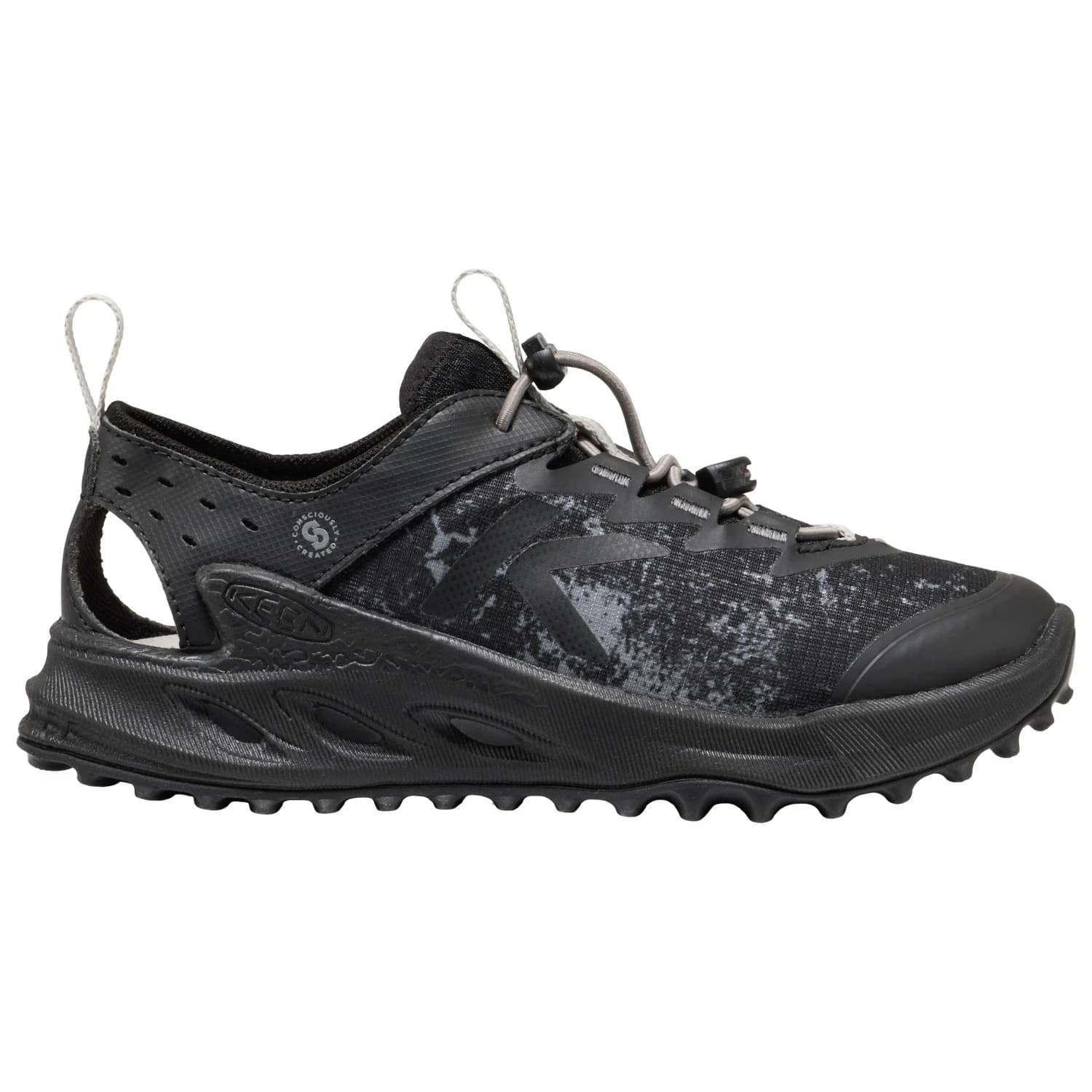 Сандали Keen Youth's Zionic ADV Sandal - Black / Steel Grey