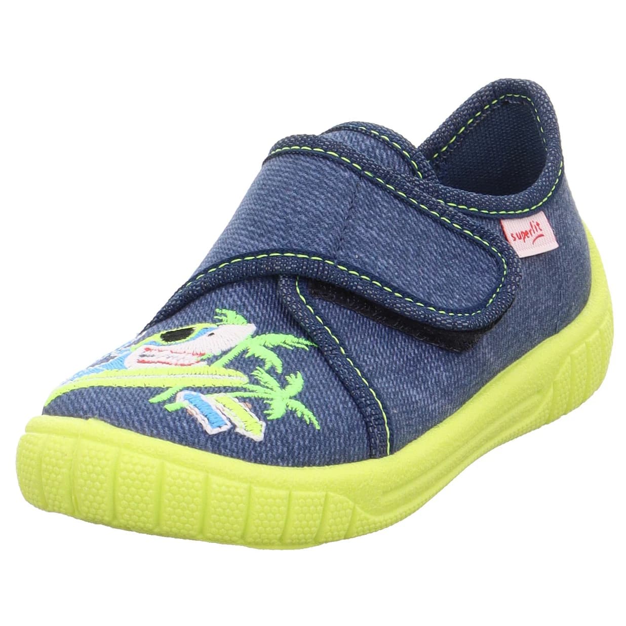 Детски пантофи Superfit Kid's Bill D House slippers - Blau