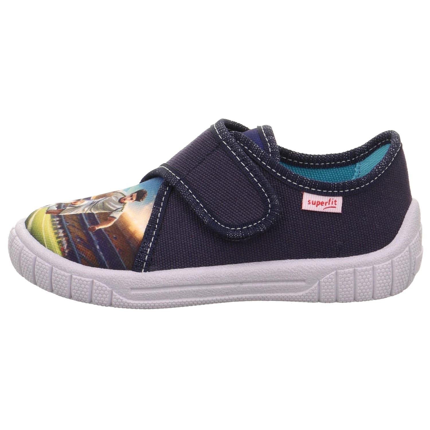 Детски пантофи Superfit Kid's Bill D House slippers - Blau II