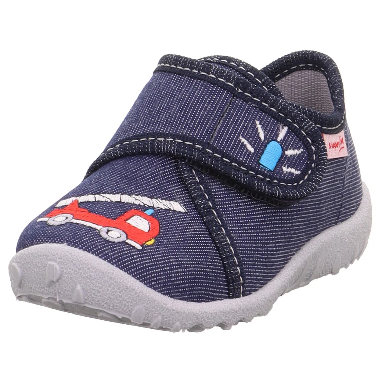 Детски пантофи Superfit Kid's Spotty B House slippers - Dunkelblau