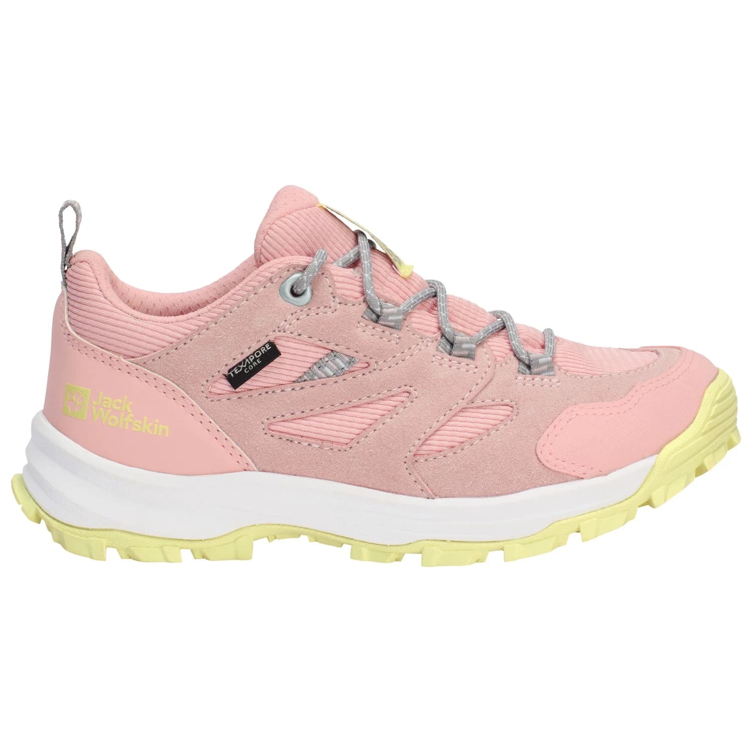Детски мултиспорт обувки Jack Wolfskin Kid's Vojo Tour Texapore Low Multisport shoes - Rosegarden