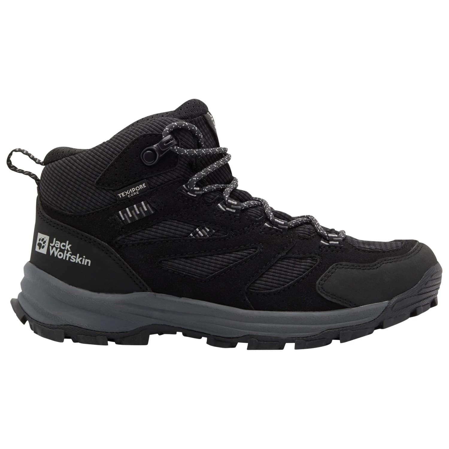 Детски мултиспорт обувки Jack Wolfskin Kid's Vojo Tour Texapore Mid Multisport shoes - Phantom
