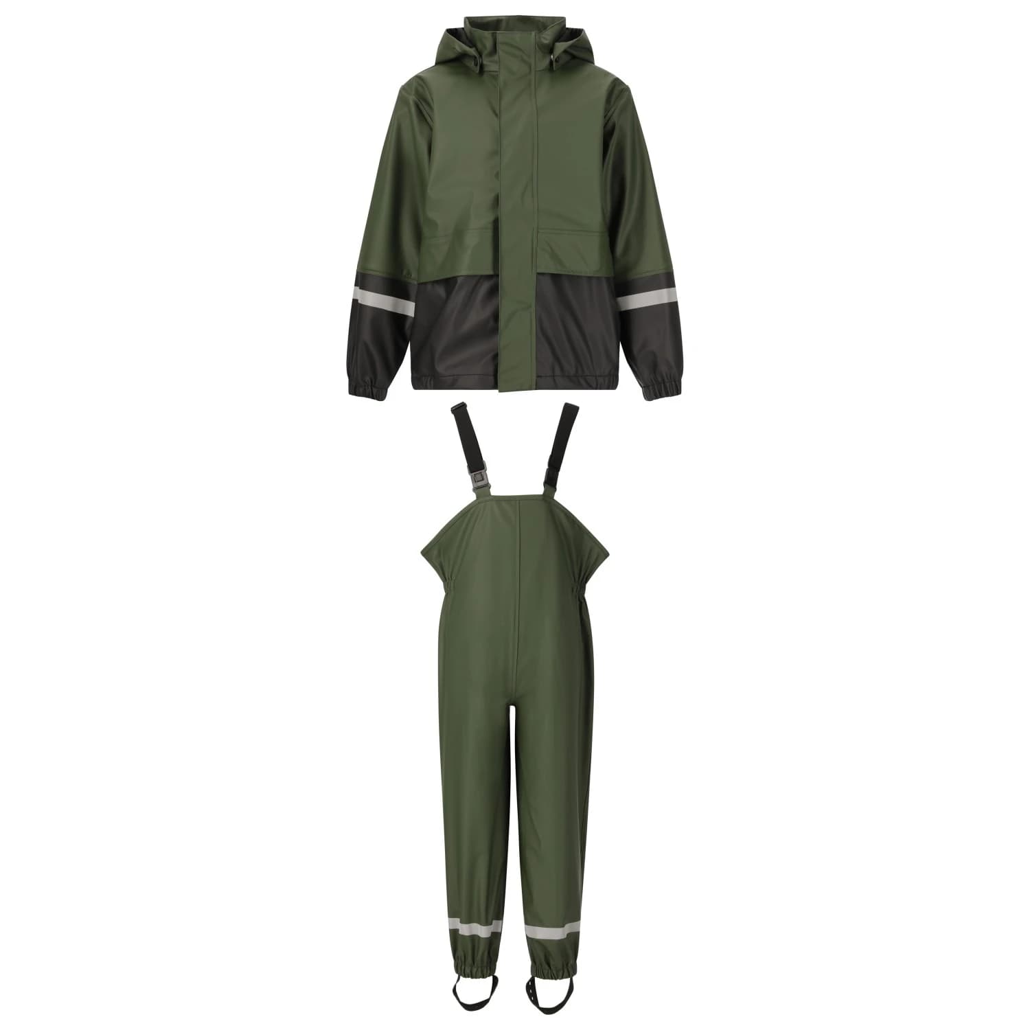 Детска грейка ZIG ZAG Kid's Simba PU Set Rain set - Kombu Green