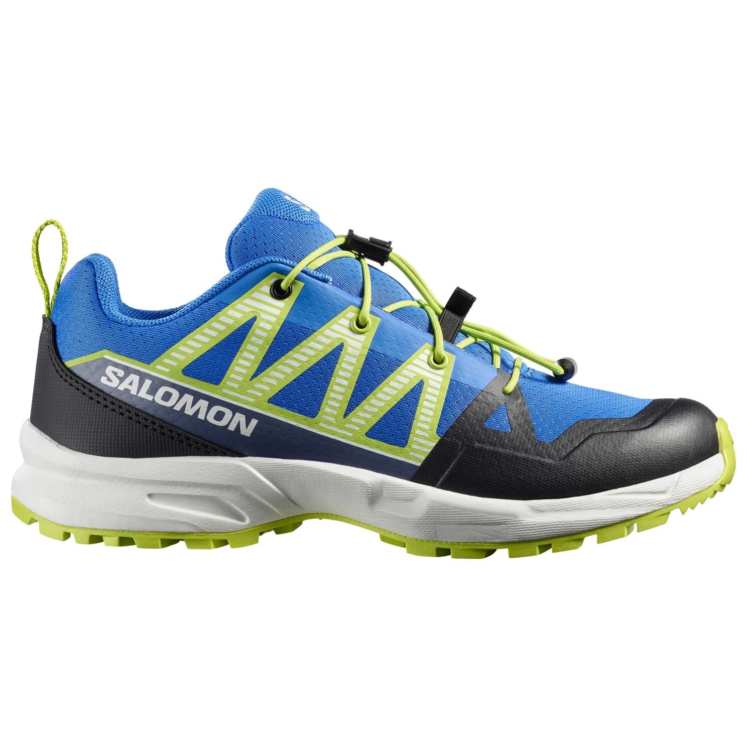 Детски мултиспорт обувки Salomon Kid's Outscape J Multisport shoes - Strong Blue / White / Acid Lime